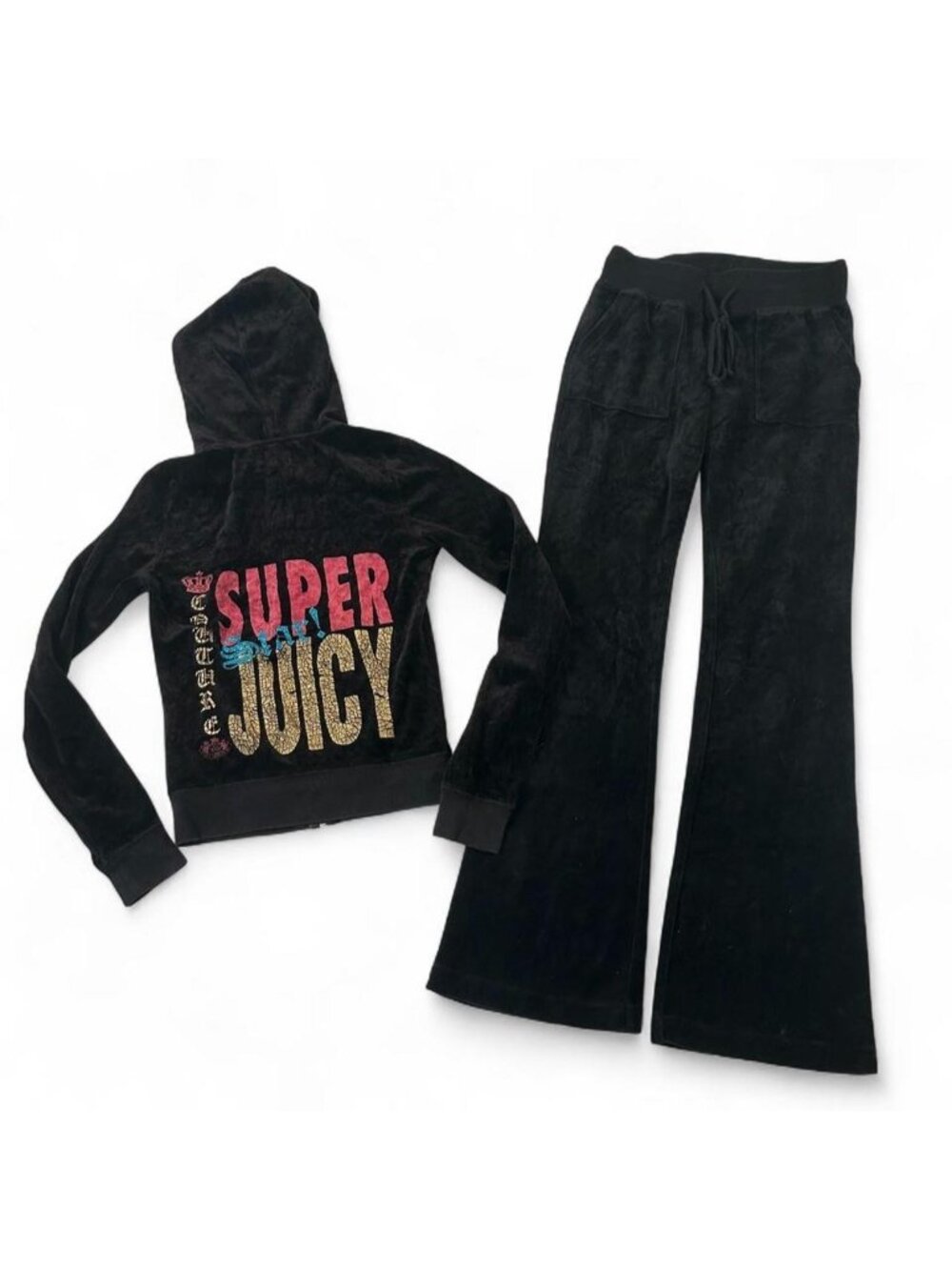 Vintage Y2K extremely rare super star juicy juicy couture tracksuit set
